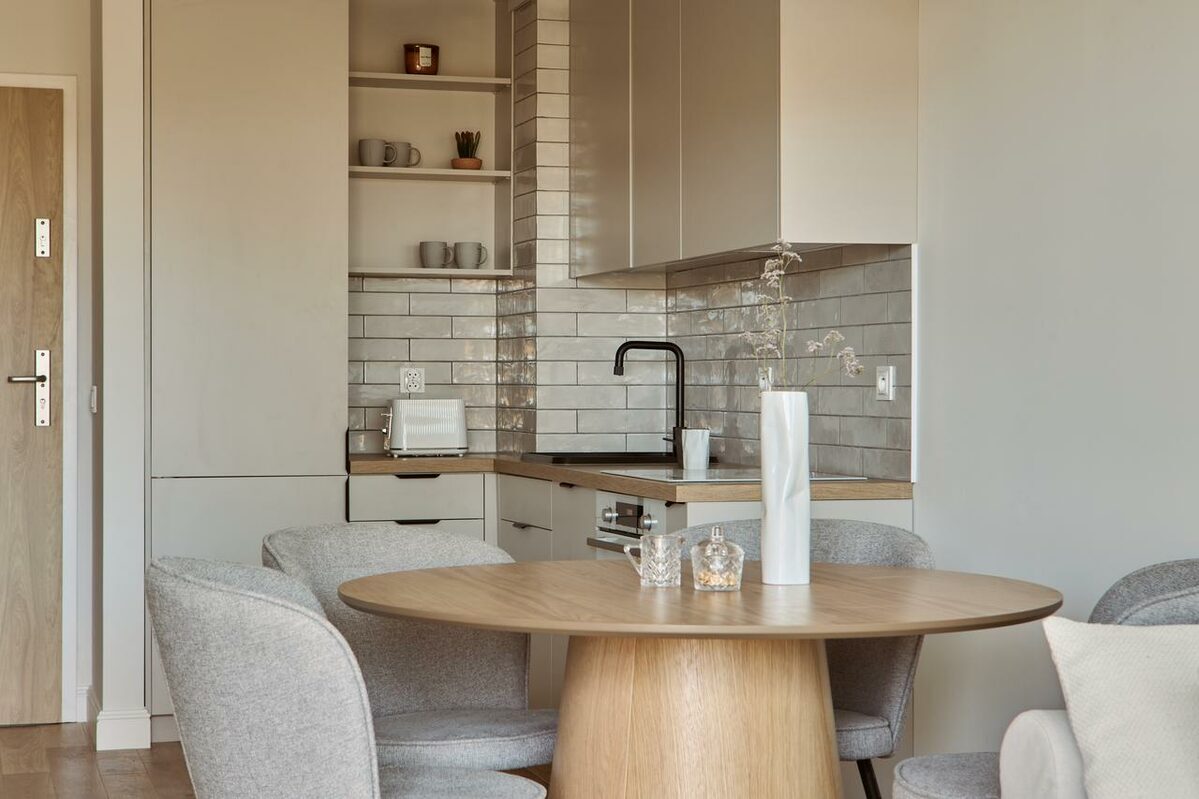 Wnętrze apartamentu B1/2 w inwestycji Klimatyczna – gotowy pod klucz
