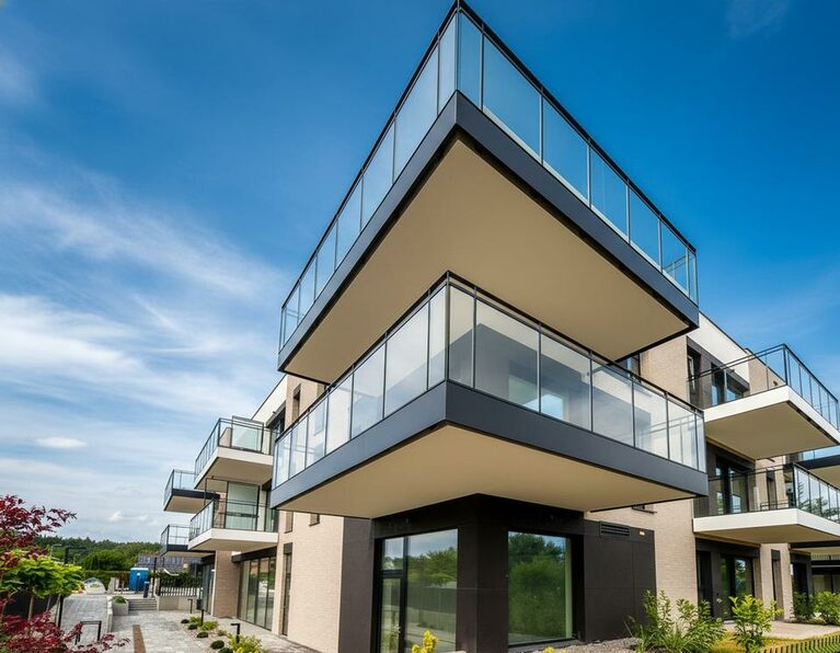 Balkon w apartamencie Klimatyczna